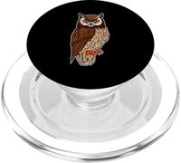 USA America - Animales - Búho cornudo PopSockets PopGrip para MagSafe