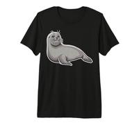 USA America - Animales - Elefante Foca Camiseta Premium