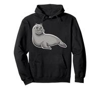 USA America - Animales - Elefante Foca Sudadera con Capucha