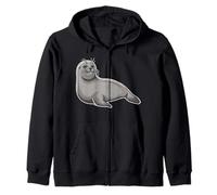 USA America - Animales - Elefante Foca Sudadera con Capucha