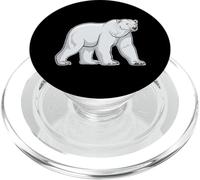 USA America - Animales - Oso Polar PopSockets PopGrip para MagSafe