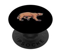 USA America - Animales - Wolverine PopSockets PopGrip Adhesivo