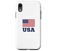 USA American Flag Patriotic Carcasa para iPhone XR