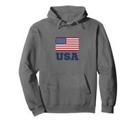 USA American Flag Patriotic Sudadera con Capucha