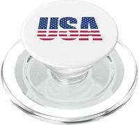 USA American Pride USA Patriot Stars Red White Blue PopSockets PopGrip para MagSafe