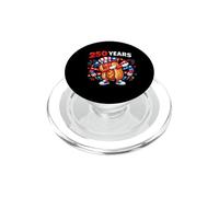 USA Anniversary Dabbing Hotdog Bun 250th America 4 de Julio PopSockets PopGrip para MagSafe