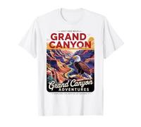 USA - Arizona - Gran Cañón Viajes Aventura Vintage Eagle Camiseta