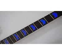 USA Army Aviator Military Fret Markers Inlay Stickers pegatinas Guitar & Bass (azul)