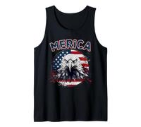 USA Bandera Americana Vacaciones Turisticas America Camiseta sin Mangas