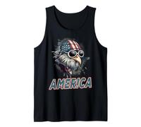 USA Bandera Americana Vacaciones Turisticas America Camiseta sin Mangas