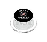 USA Bandera Americana Vacaciones Turisticas America PopSockets PopGrip para MagSafe