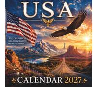 USA Calendar 2027: 12 Months of Breathtaking American Landscapes & Iconic National Landmarks