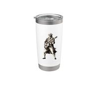 USA Colonist Rockin' America Vaso térmico de acero inoxidable de doble pared