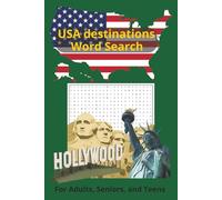 USA Destinations Word Search Puzzle Book: Word searches about United States of America Cities, States, National Parks, and popular attractions | 6x9 ... for Vacations, Holidays, and Road trips.
