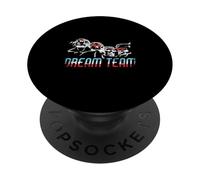 USA Dream Team Funny 4 de Julio Mount Rushmore PopSockets PopGrip Adhesivo