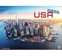USA - eine Reise durch die Vereinigten Staaten - dem Land der unbegrenzten Möglichkeiten - 2026 - Kalender DIN A3: Der Wandkalender mit den schönsten ... Jahr 2026 im Format DIN A3 (ca. 42 x 30 cm)!