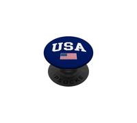 USA - Flag of United States of America - Classic PopSockets PopGrip Adhesivo