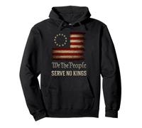 USA Flag We The People Serve No Kings Sudadera con Capucha