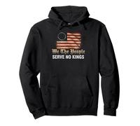 USA Flag We The People Serve No Kings Sudadera con Capucha