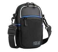 USA Gear Bolso para Cámara Apuntar y Disparar (Negro) con Bolsillos Accesorios, Cubierta Iluvia y Correa de Hombro - Compatible con Sony CyberShot, Canon PowerShot ELPH, Nikon COOLPIX y Más