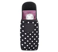 USA Gear Estuche Compacto para Cámara - Funda para Cámara con Mosquetón, Presilla para Cinturón e Interior Resistente a Rayones - Compatible con Sony DSC, Nikon Coolpix, Canon, Panasonic y más