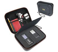USA Gear Estuche para Equipo de Caza Fantasma - Bolsa para Equipo Paranormal con Interior de Espuma Personalizable, Exterior de EVA Ligero Resistente al Agua Compatible con Medidor EMF, Solo Estuche