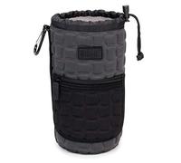 USA Gear FlexARMOR-X Estuche Grande para Lentes con protección de Neopreno Acolchada de Lujo - Sostiene Lentes de hasta 70-300 mm con Apertura de cordón y mosquetón Incorporado