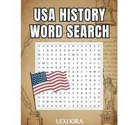 USA History Word Search: 101 Puzzles for Adults and Seniors - Fun Learning & Mental Fitness