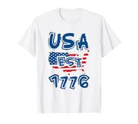 USA Independence Rojo Blanco Azul 250 Aniversario Patriótico Camiseta