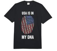USA Is In MY DNA Pride Independence Day 4 Julio Bandera de Estados Unidos Comfort Colors Adult Heavyweight T-Shirt