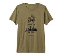 USA la Armadura de Dios para la Fortaleza Espiritual Todos los días Camiseta Premium
