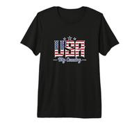 USA mi País Camiseta Premium