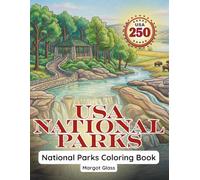 USA National Parks: National Parks Coloring Book for Adults & Teens (Education USA Series)