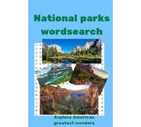 USA National Parks Word Search Book 50+ Fun Puzzle Adventures Across America’s Greatest Parks