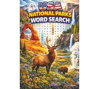 USA National Parks Word Search: National Parks Puzzle Book for Adults & Teens Featuring American Landmarks, Nature, Wildlife, Travel and Relaxing Brain Games