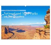 USA - National und State Parks im Nordwesten (Wandkalender 2026 DIN A2 quer), CALVENDO Monatskalender: Ein Kalender voller atemberaubender Aufnahmen ... Naturwunder das ganze Jahr über einfängt.