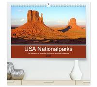 USA Nationalparks - Eine Reise durch die Vielfalt und Schönheit der Naturparks Nordamerikas (hochwertiger Premium Wandkalender 2026 DIN A2 quer), Kunstdruck in Hochglanz: Atemberaubende Landschaften