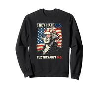 USA Patriot George Washington - Gafas de Sol con Cita Sudadera