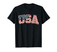 USA Patriotic US Flag Patriotic 4th of July America Camiseta