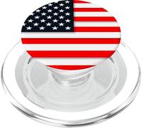 USA Patriotism Inspired American Flag Design PopSockets PopGrip para MagSafe