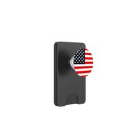 USA Patriotism Inspired American Flag Design PopSockets PopWallet para MagSafe