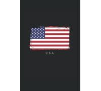 USA: Regulado Cuaderno de notas América del Norte Diario bandera Regalo América