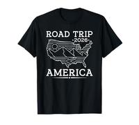 USA Road Trip 2026 América Camiseta