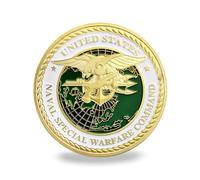 USA Seals Navy Challenge Coin Special Warfare Command Military Naval Coin (moneda individual)