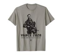 USA Soldier JD Vance - Make America Safe Again 2028 Graphic Camiseta