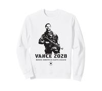 USA Soldier JD Vance - Make America Safe Again 2028 Graphic Sudadera