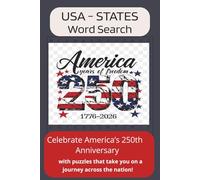 USA - States Word Search: Celebrate America's 250th Anniversary