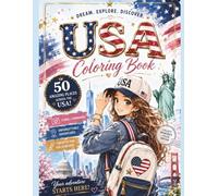 USA Teen Trip Dream/Discover/explore/- Coloring Book