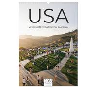 USA - Vereinigte Staaten von Amerika (Wandkalender 2026 DIN A3 hoch), CALVENDO Monatskalender: Eine Reise durch das Land der unbegrenzten Möglichkeiten.