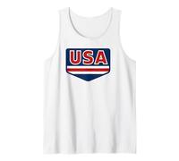 USA Vintage American Pride Retro Throwback Patriotic Camiseta sin Mangas